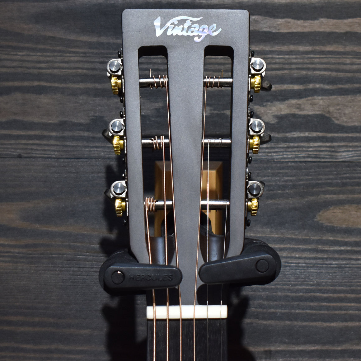 Vintage Historic Series OM Acoustic Guitar Aged Finish