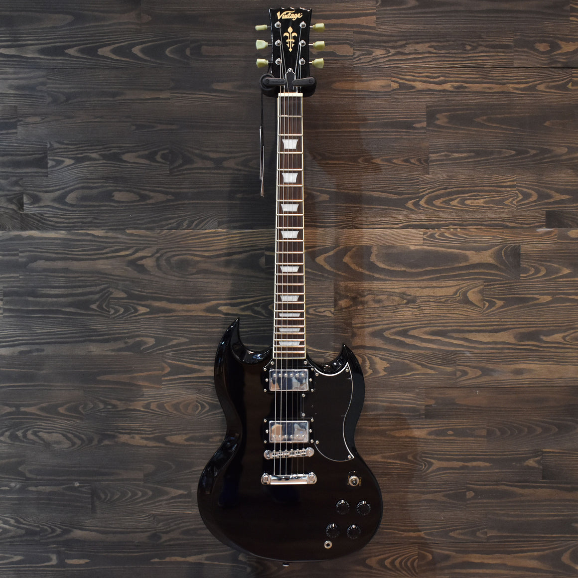 Vintage VS6B Boulevard Black Electric Guitar
