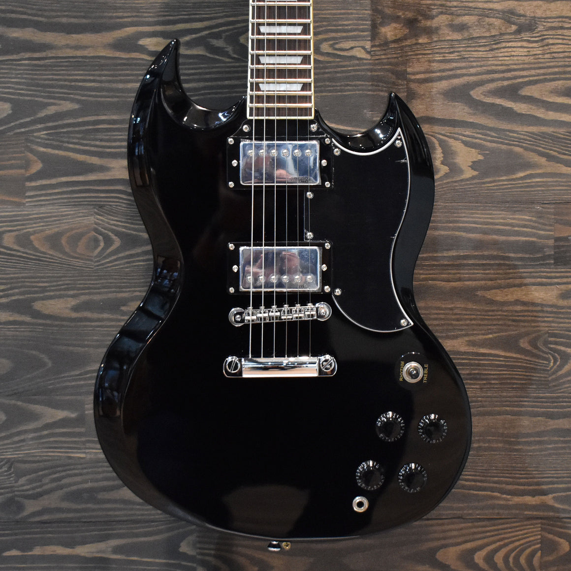 Vintage VS6B Boulevard Black Electric Guitar