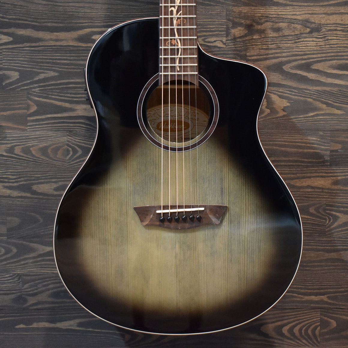 Washburn VITE S9V Bella Tono Studio Electro-Acoustic Guitar