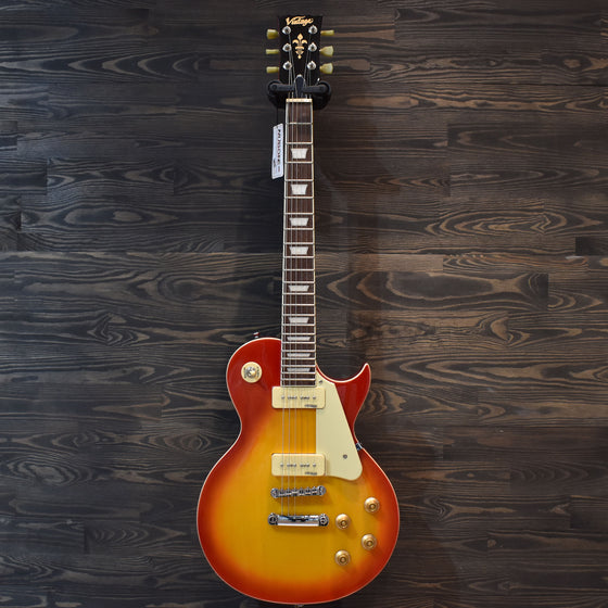 Vintage V100PCS Cherry Sunburst Electric Guitar