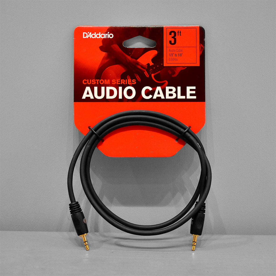 D'Addario Custom Series 1/8" To 1/8" Audio Cable