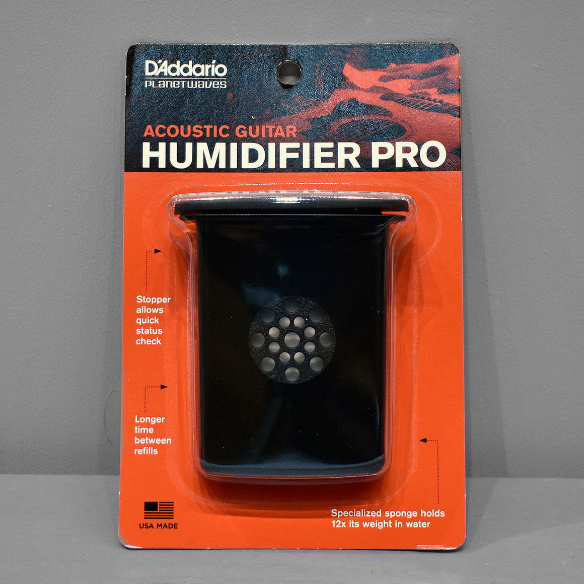 D'Addario Acoustic Guitar Humidifier Pro