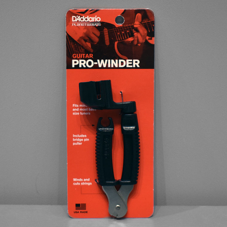 D'Addario Guitar Pro Winder Multi-Tool