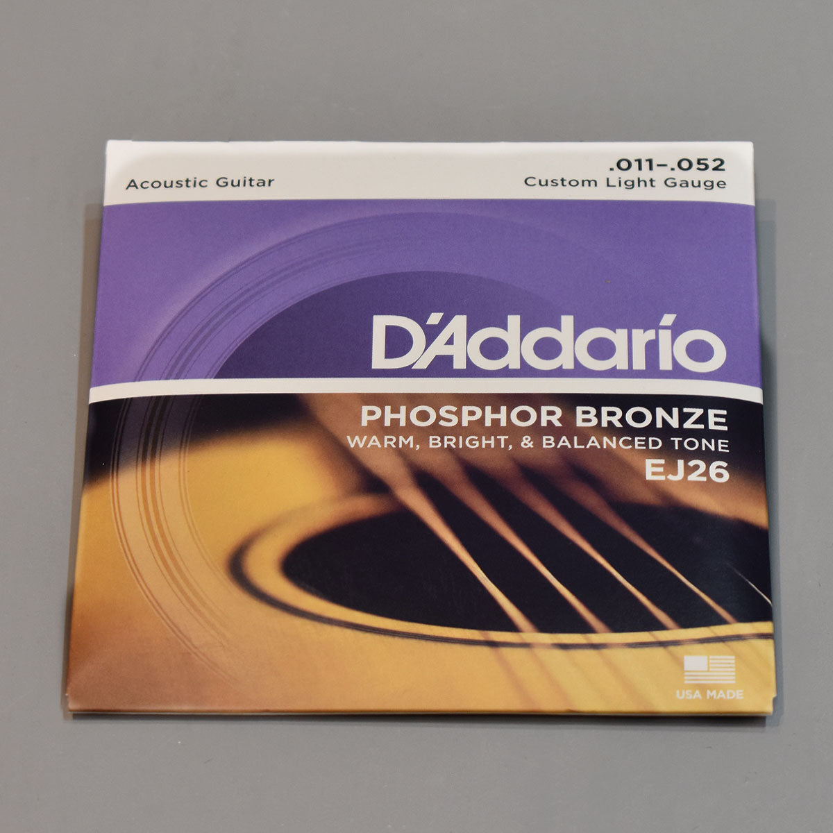 Custom　Guitar　Light　Phosphor　D'Addario　11-52　Bronze　Galleries