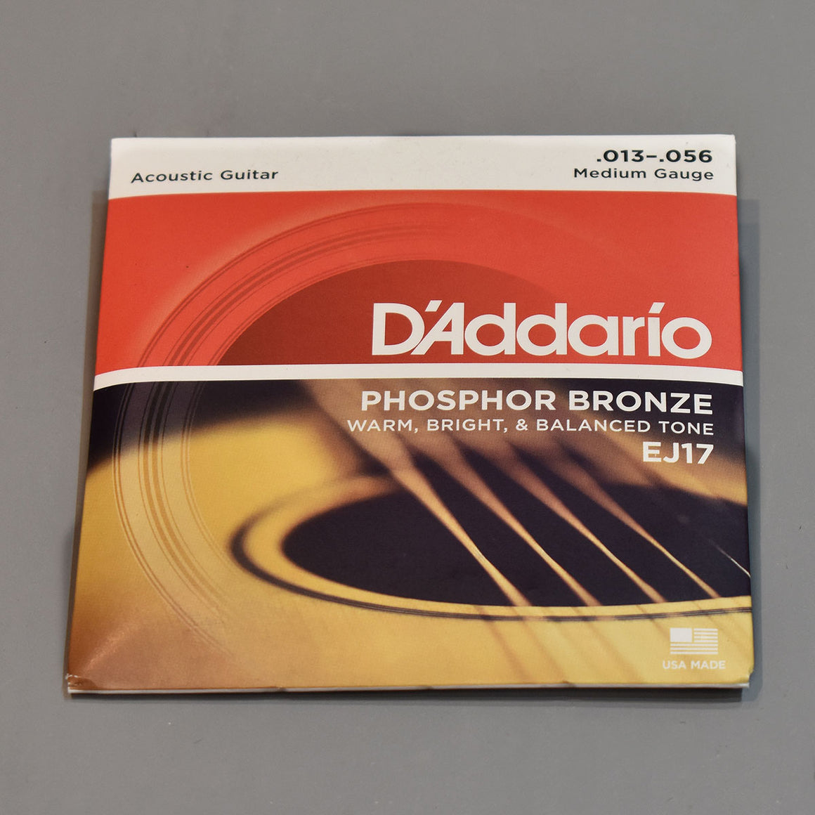 D'Addario EJ17 13-56 Medium Phosphor Bronze Acoustic Guitar Strings