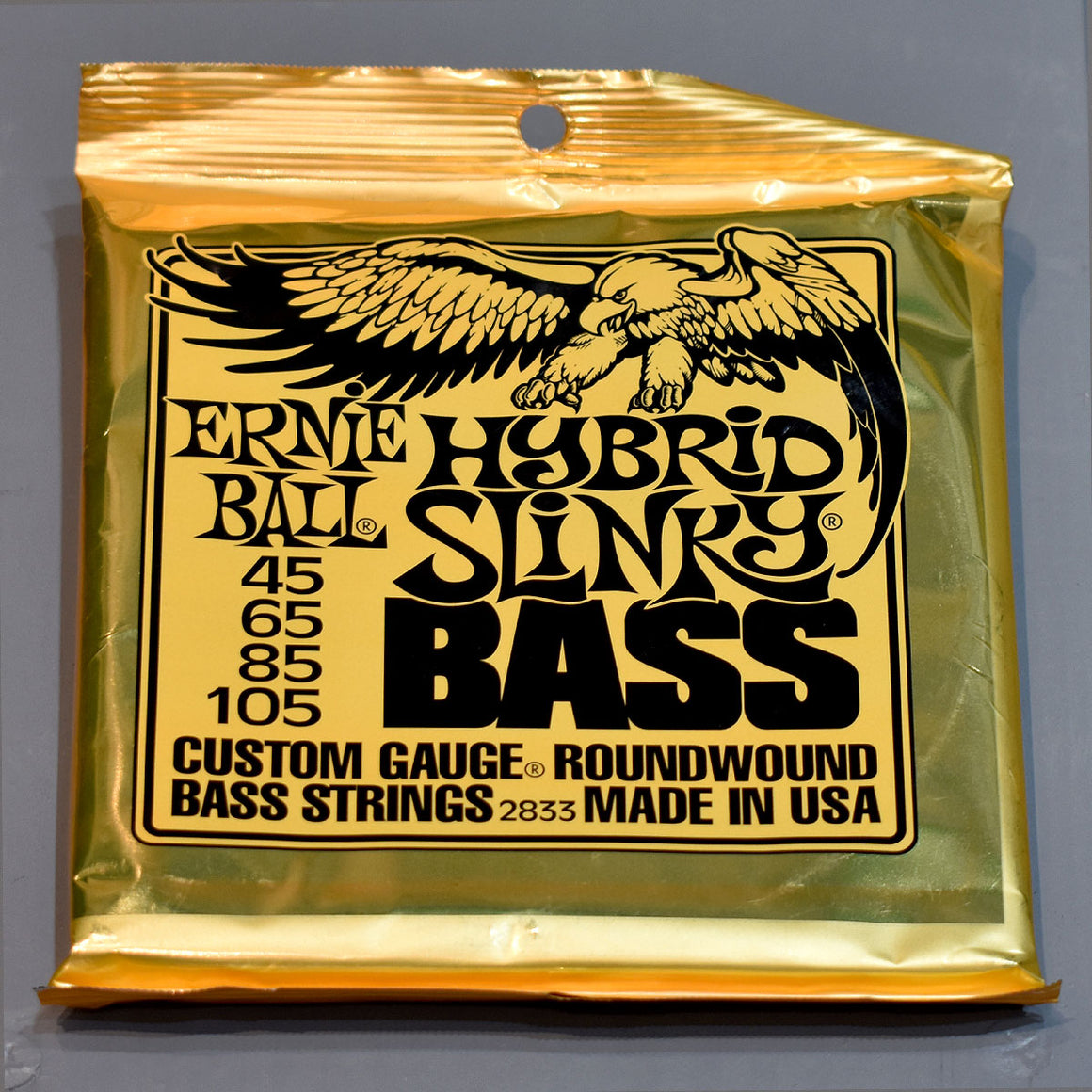 Ernie Ball Hybrid Slinky Bass Nickel Wound Electric Bass Strings - 45-105 Gauge