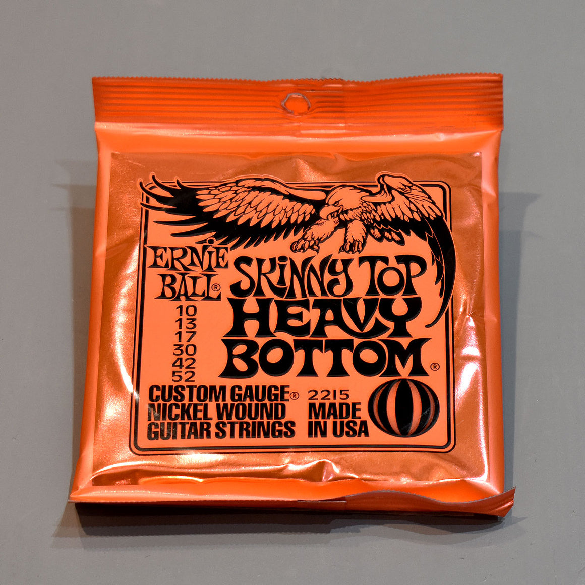 Ernie Ball Skinny Top Heavy Bottom Slinky Nickel Wound Electric Guitar Strings - 10-52 Gauge