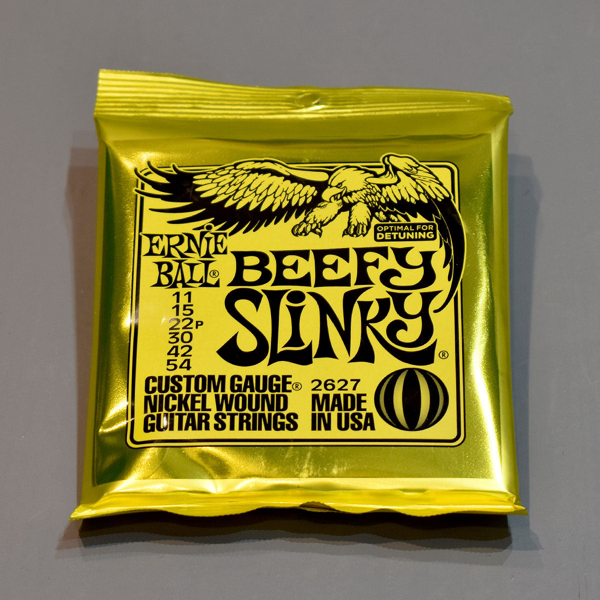 Ernie Ball Beefy Slinky Nickel Wound Electric Guitar Strings 11-54 Gauge