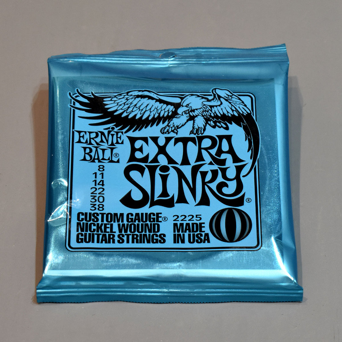 Ernie Ball Extra Slinky Nickel Wound Electric Guitar Strings - 8-38 Gauge