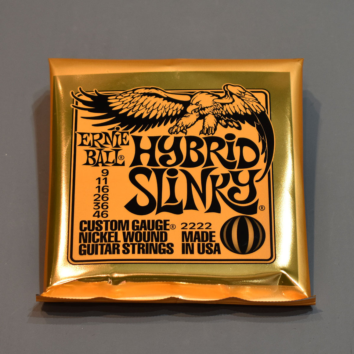 Ernie Ball Hybrid Slinky Nickel Wound Electric Guitar Strings - 9-46 Gauge