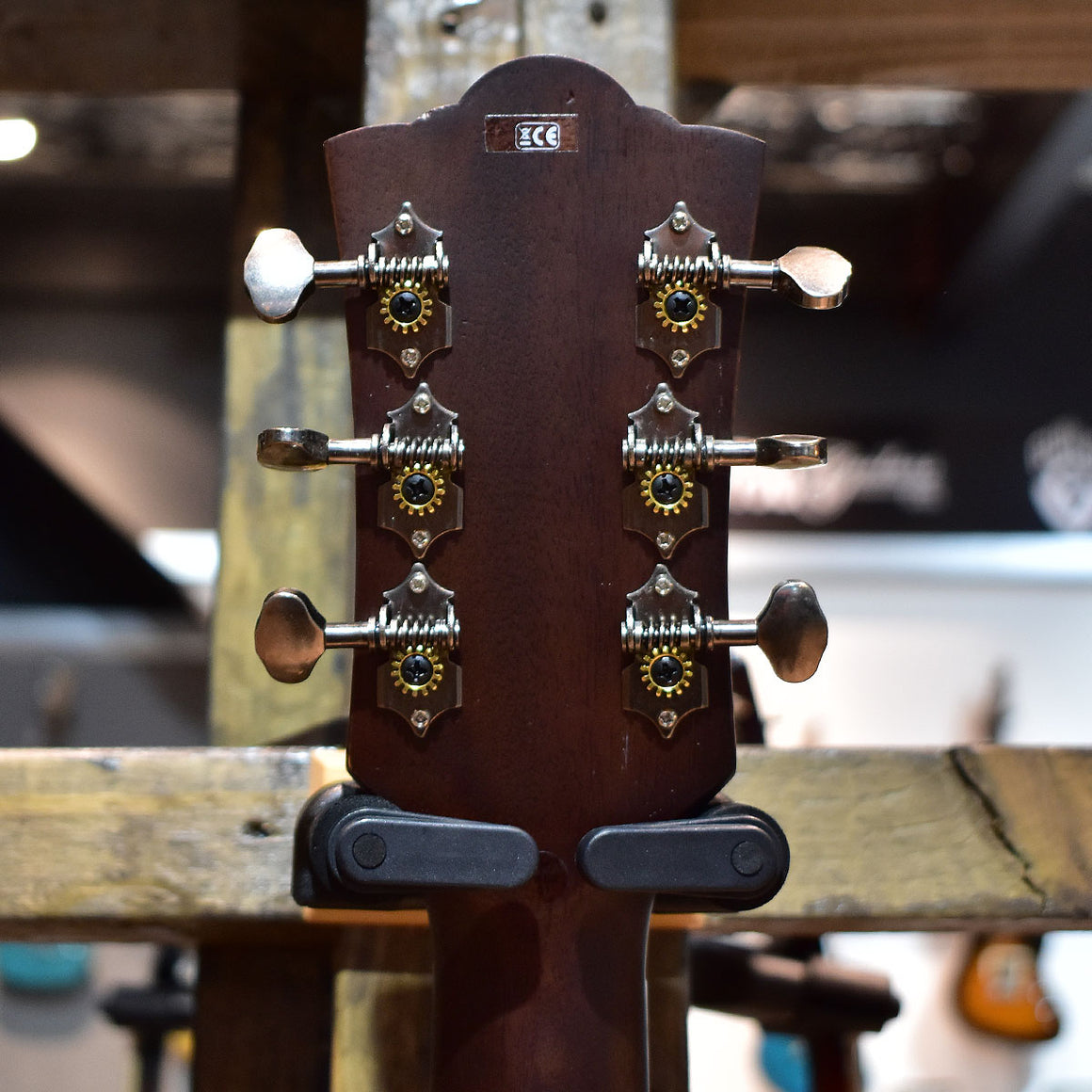 Guild OM-240ce Antique Charcoal Burst Electro-Acoustic Guitar