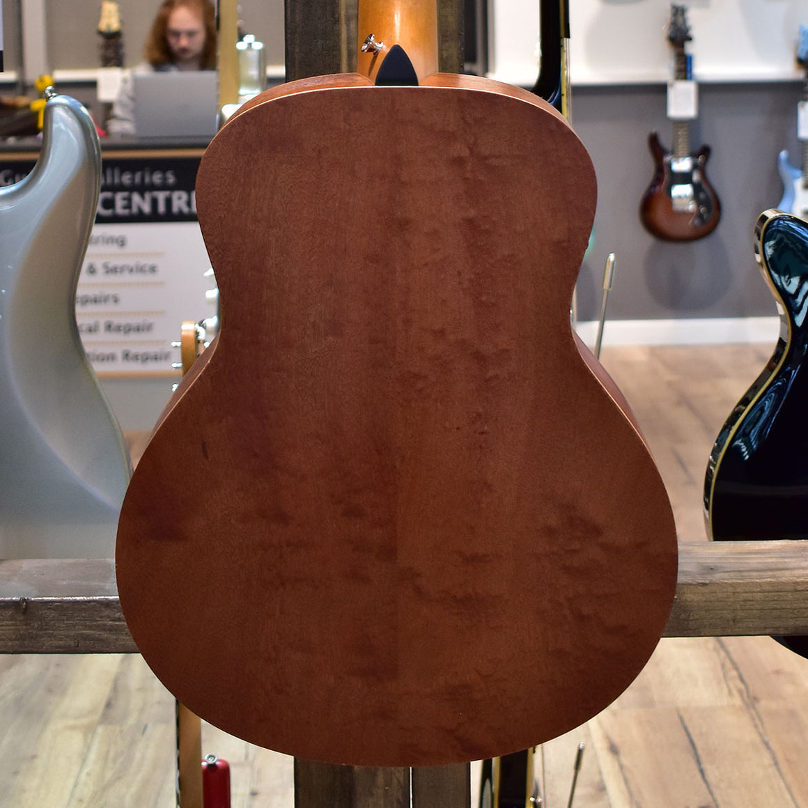 Taylor GS Mini-e Quilted Sapele LTD Electro Acoustic Guitar w/ Gig Bag