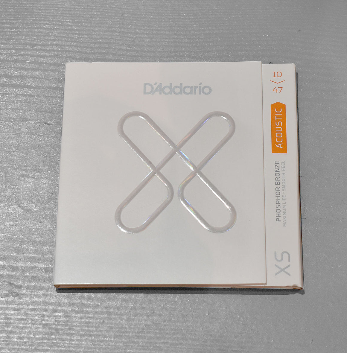 D'Addario Acoustic XS Phosphor Bronze Guitar Strings 10-47